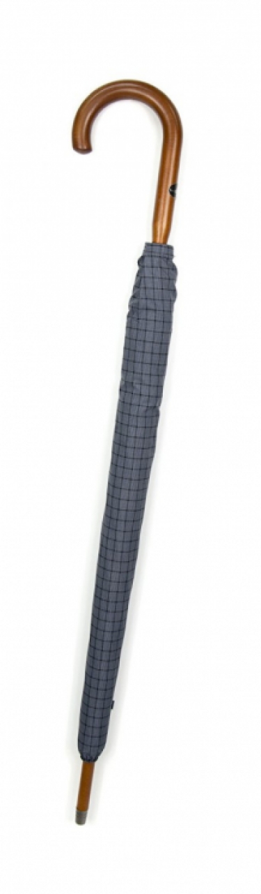 stick umbrella bluegrey closed