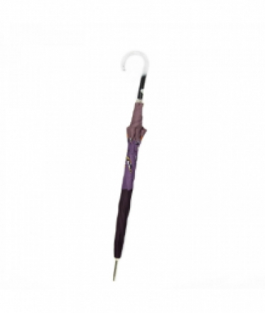 stick umbrella chic mode purple, closed