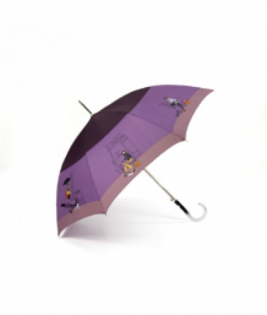stick umbrella chic mode  purple , sideview