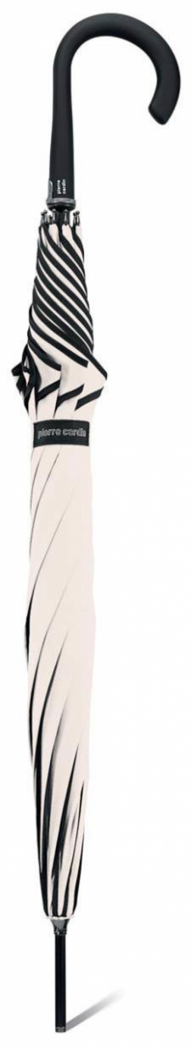 stick umbrella pierre cardin sunflower white/closed