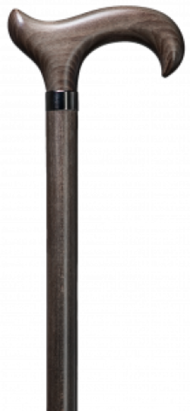 xl wooden walking stick, grey coloured